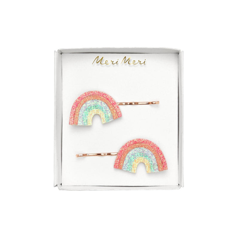 Meri Meri - Glitter Rainbow Hair Slides