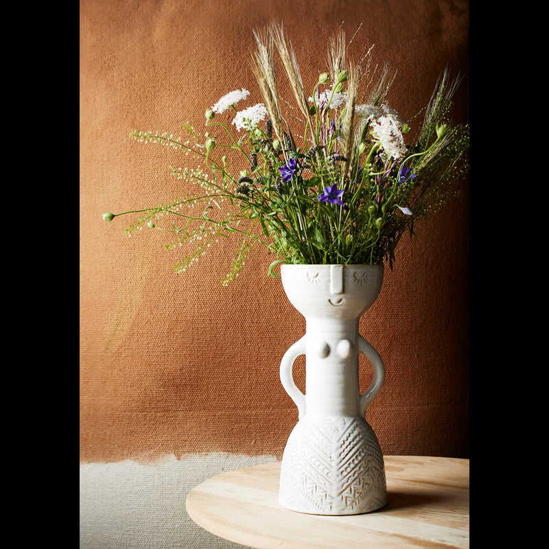 Madam Stoltz - Tall Ava Ceramic Vase