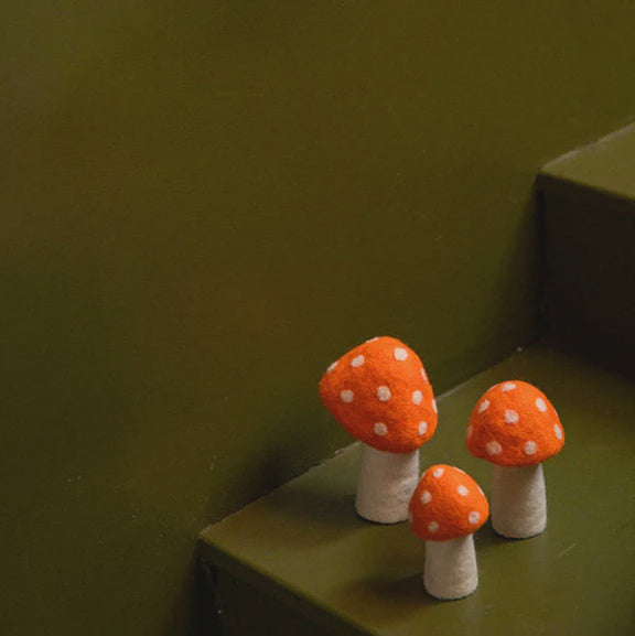 Muskhane - Dotty Mushrooms Set of 3