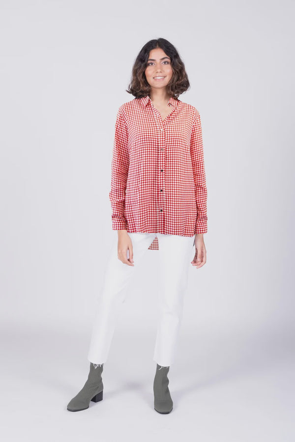 Wilson Trollope - Valentina Shirt - Red Diamond
