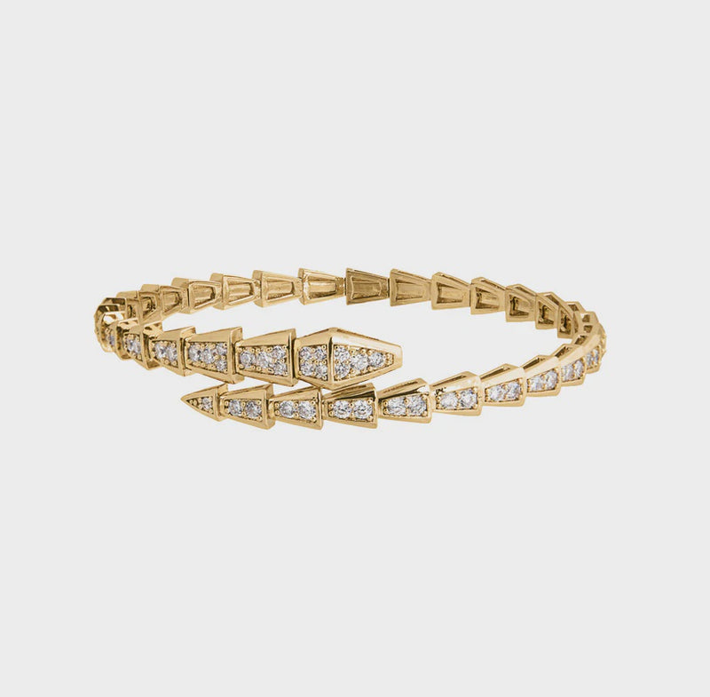 Lindi Kingi - Snake Bracelet Gold
